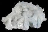Tabular, Blue Barite Crystal Cluster - Spain #55220-1